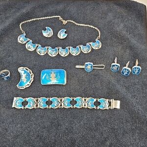 Siam Sterling Dancing Set